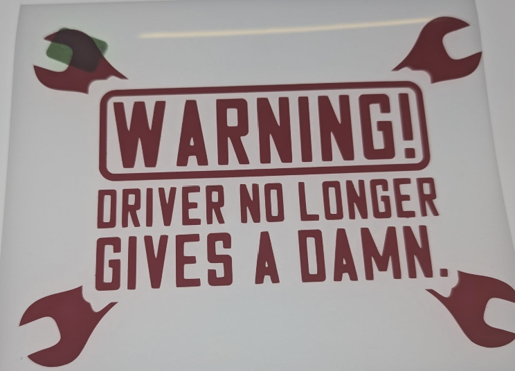 vinyl sticker