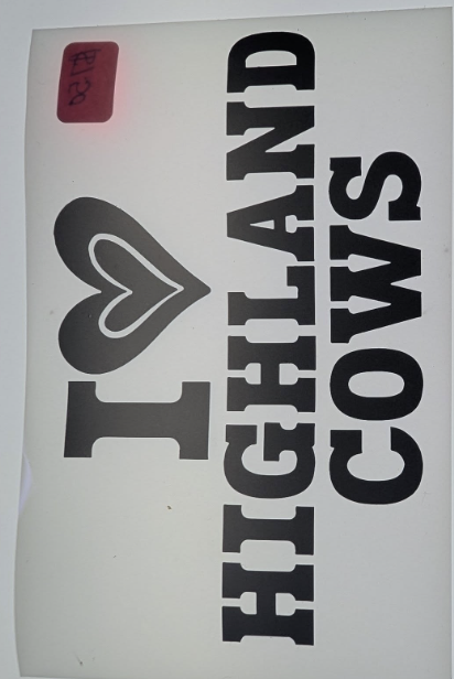 vinyl sticker
